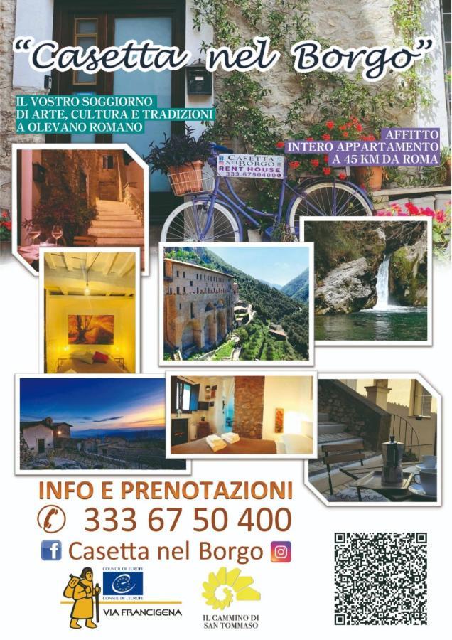 Casetta Nel Borgo Olevano Romano Exterior foto